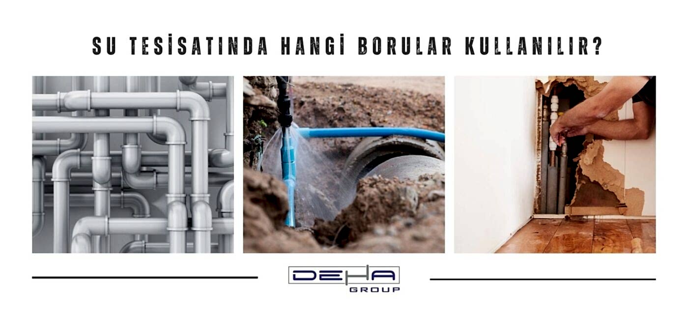 Su Tesisatında Hangi Borular Kullanılır?